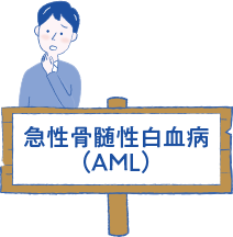 急性骨髄性白血病（AML）の解説ページへ