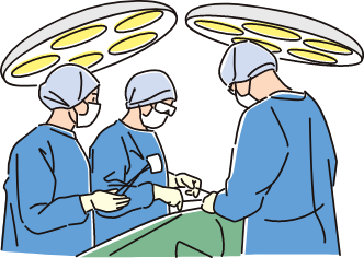 手術のイラスト